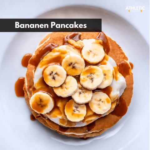 Bananen-Pancakes mit extra Protein