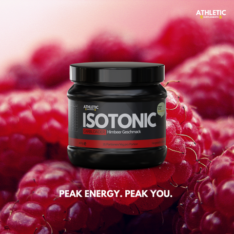 Isotonic Drink Himbeere | Schnelle Regeneration & Power