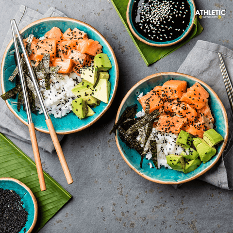 Salmon Rice Bowl Rezept – Proteinreicher TikTok-Hit mit Lachs