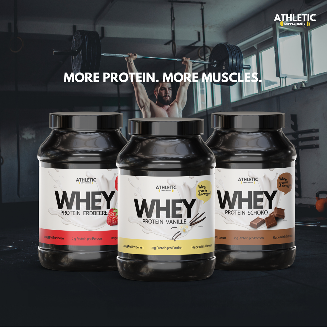 Wie viel Whey Protein pro Tag?