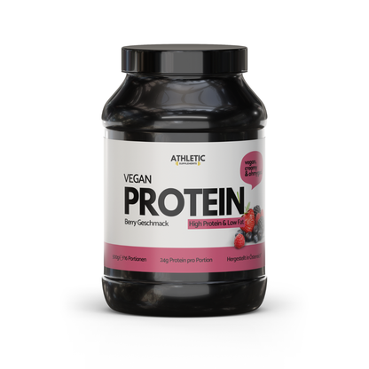 Veganes Waldbeeren Protein