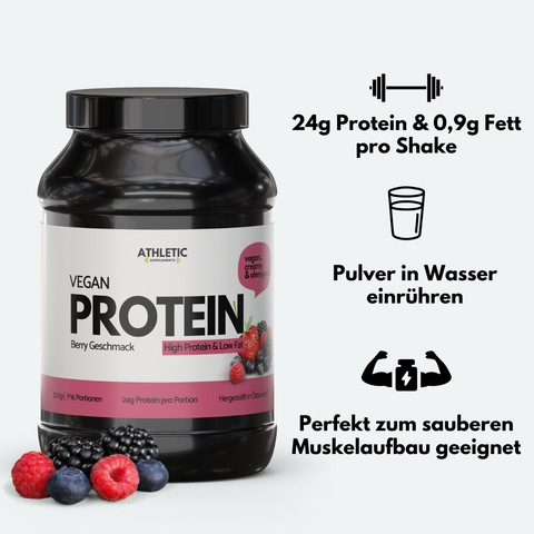 Berry veganes Protein