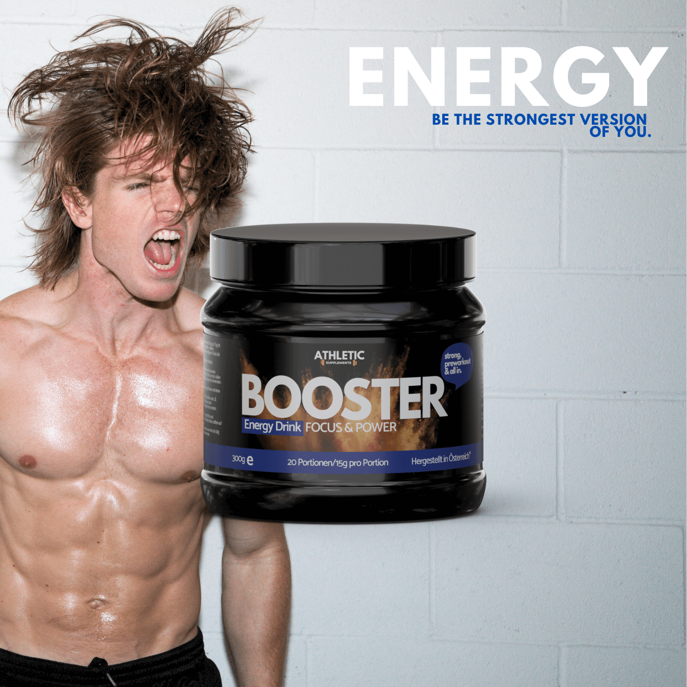 Booster Energy Drink Athletic Supplements