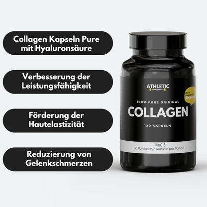 Collagen Kapseln Pure von Athletic Supplements