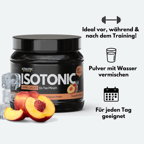 Isotonic Drink - Carbloader Eistee Pfirsich 400g