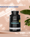 Omega 3 Kapseln Pure – hochwertiges Omega-3 für Herz, Gehirn & Immunsystem zur Unterstützung eines aktiven Lebensstils