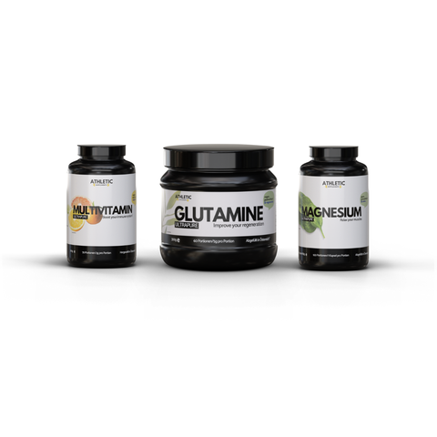 Immunboost Bundle mit Multivitamin, Glutamine und Magnesium