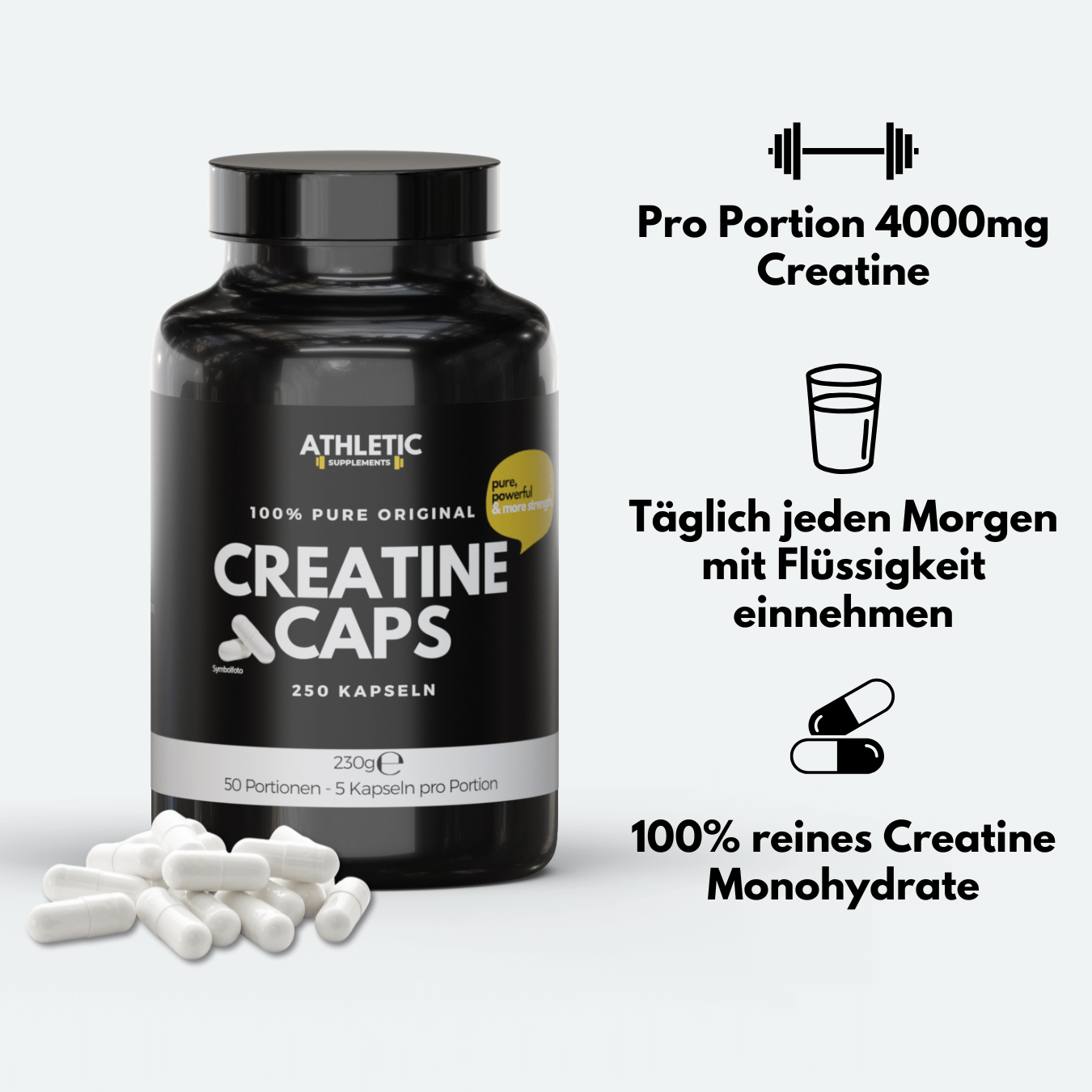 Creatine Kapseln Pure