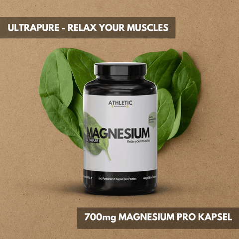 Magnesium Kapseln Ultrapure – hochdosiertes Magnesium in Premiumqualität 