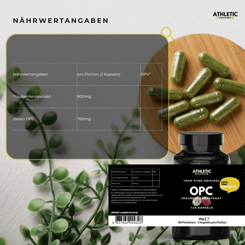 OPC Traubenkernextrakt Kapseln Pure