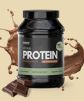 Vegan Protein Schoko – pflanzliches Eiweiß mit Schokogeschmack in Premiumqualität für Muskelaufbau ohne Whey