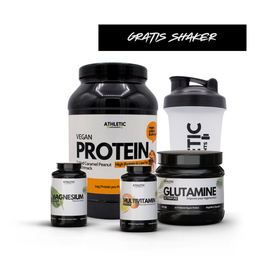 Shape Pack Pro mit Protein, Magnesium, Multivitamin, Glutamine und einem gratis Shaker