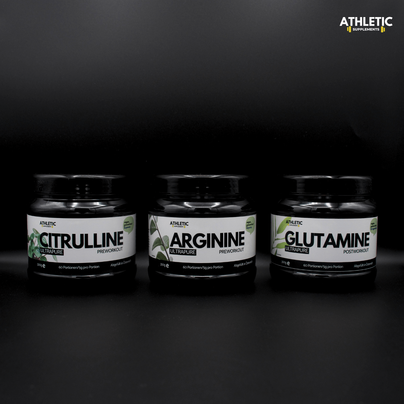 Citrulline, Arginine, Glutamine