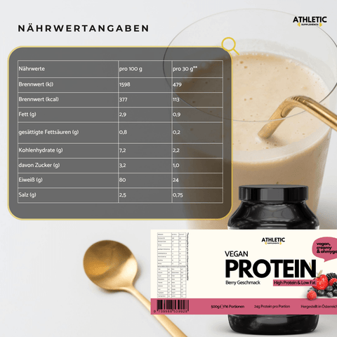 Vegan Protein Berry 500g