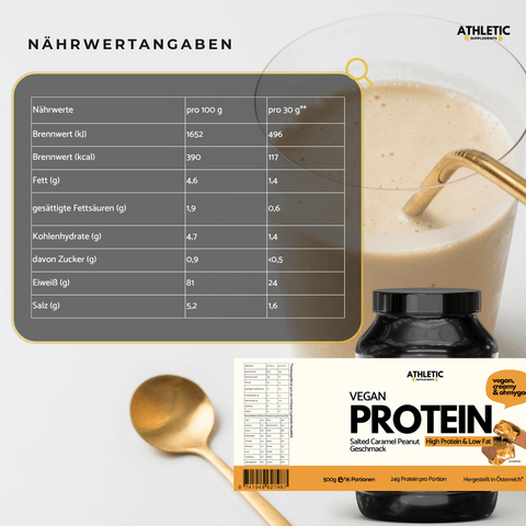 Vegan Protein Caramel Peanut 500g