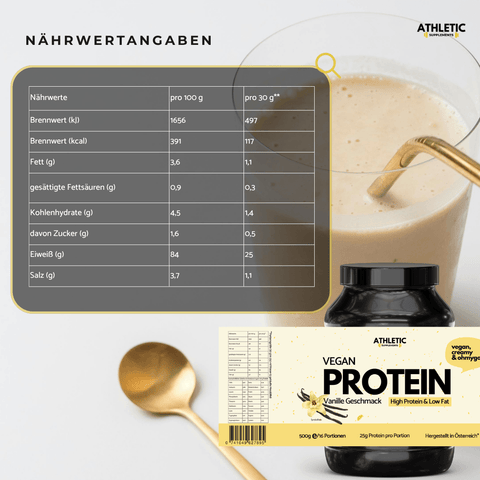 Vegan Protein Vanille 500g