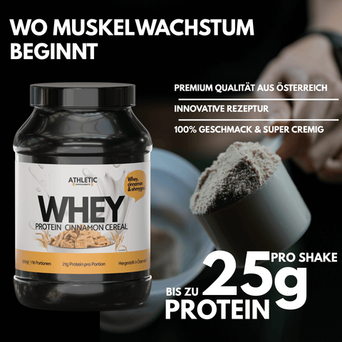 Whey Protein Cinnamon Cereal 500g