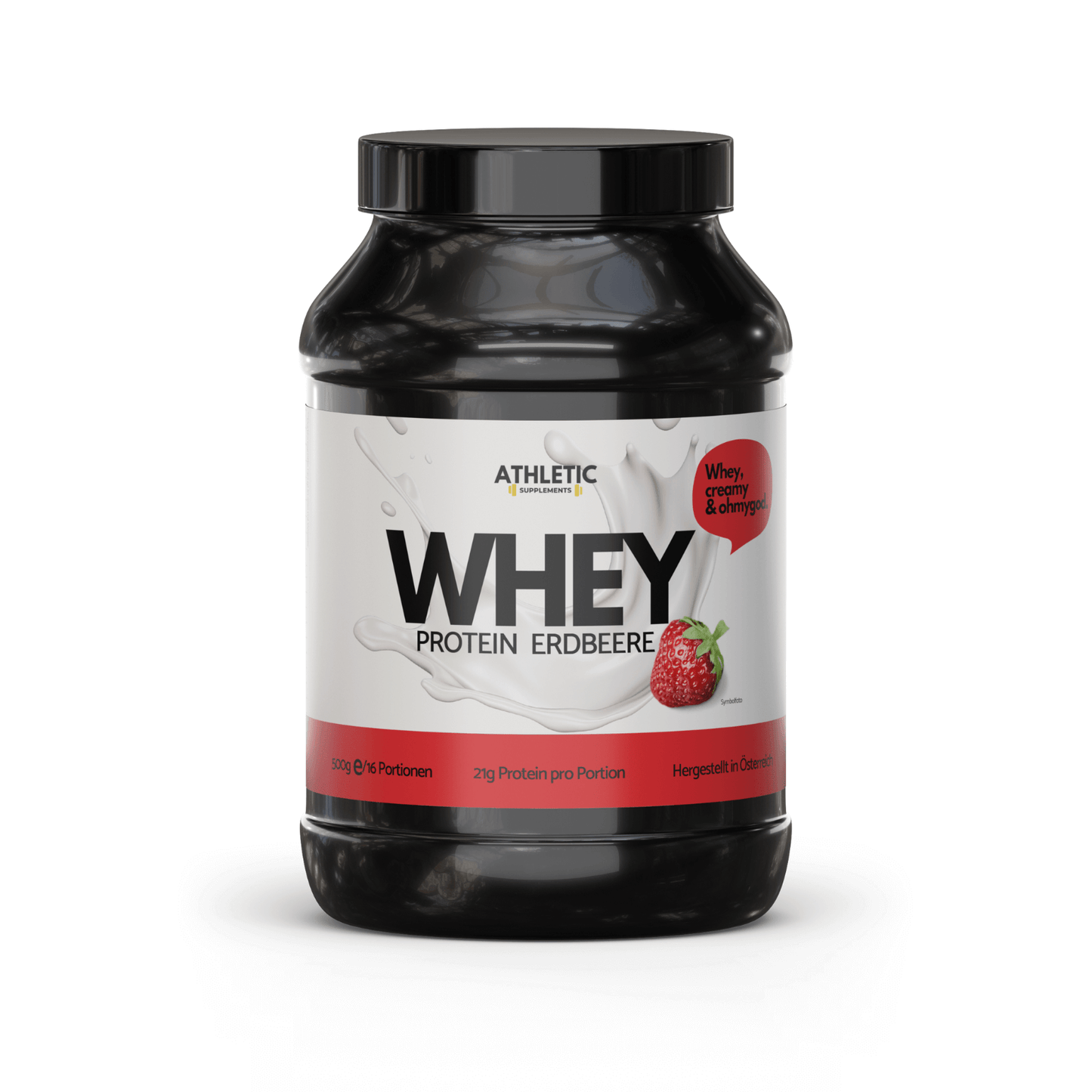 Whey Protein Erdbeere 500g