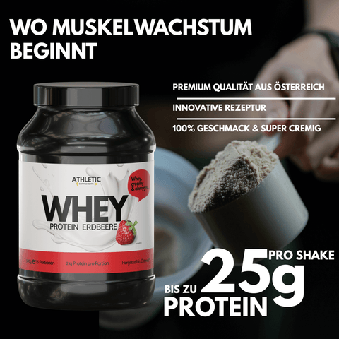 Whey Protein Strawberry 500g