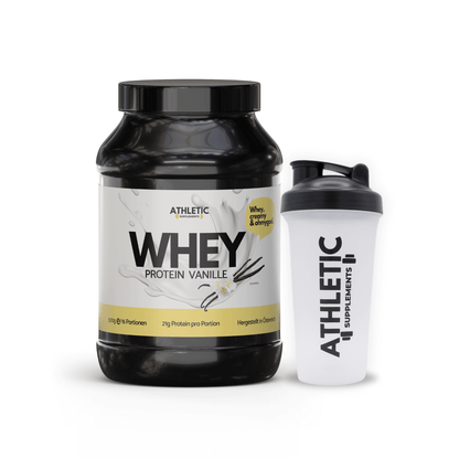 Whey Protein Vanille+Shaker Bundle