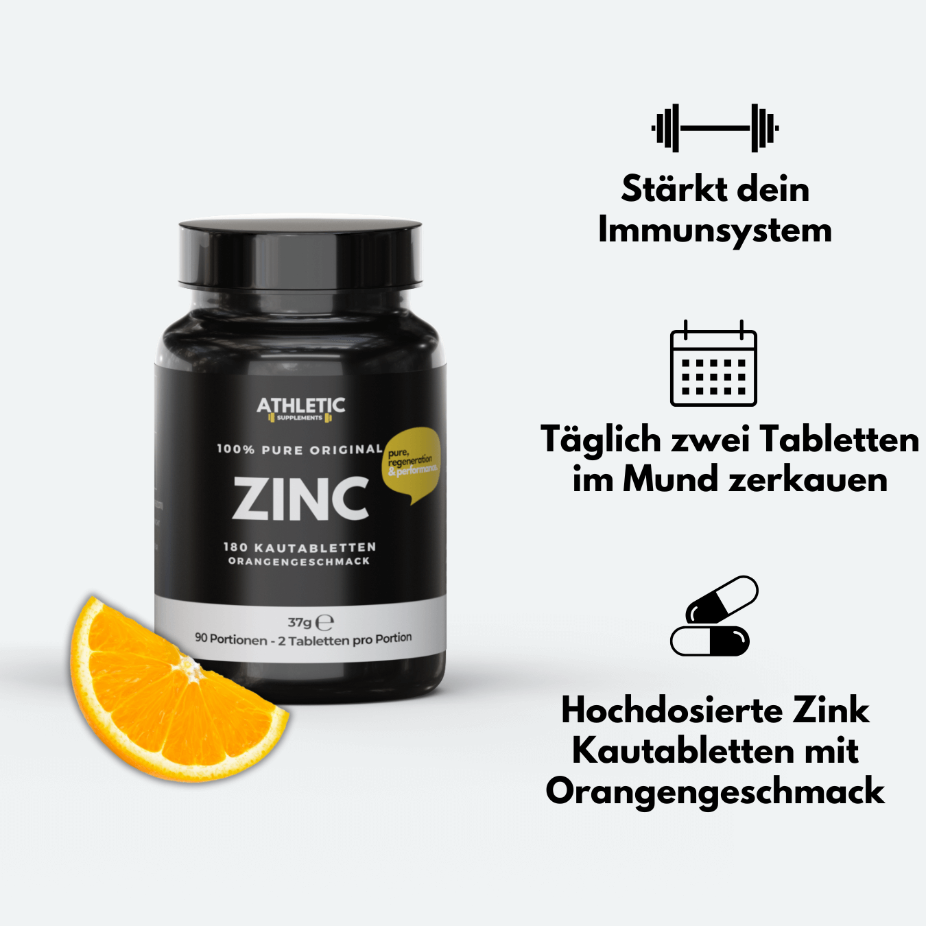 Zink Kautabletten Pure